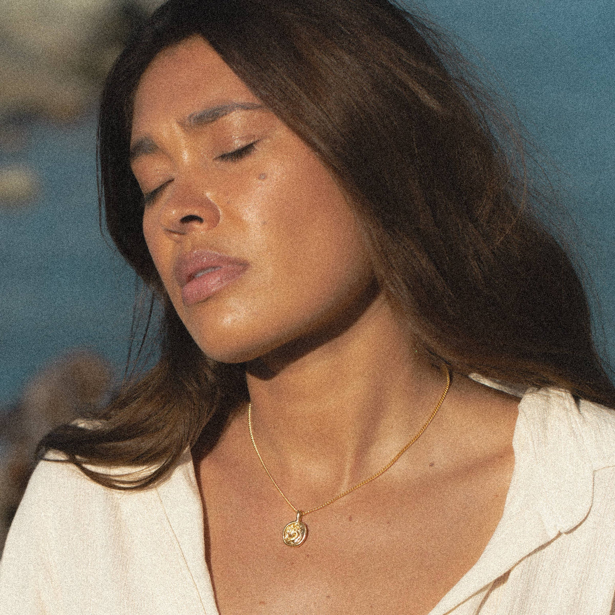 Vacation Together Necklace / Coconut
