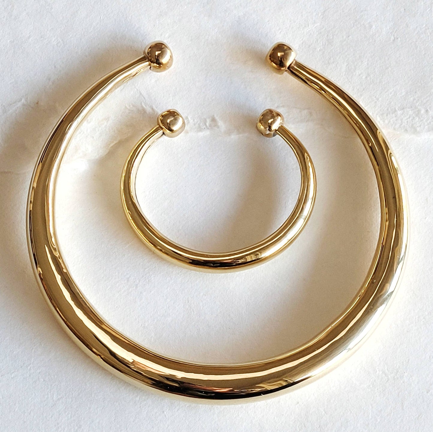 Brass Tuareg  Collar Choker